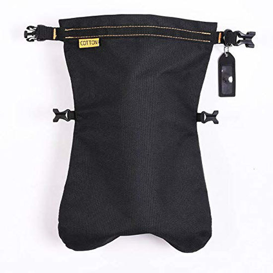 Picture of Cotton Carrier Drybag. Waterproof Pouch and Dry Bag for Camera Lens. Perfect for Storing Lenses for Hiking, Rain, or Travel. Small