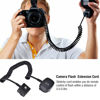 Picture of Acouto 1.4m Off Camera Flash Sync Extension Shoe Cord for Nikon DSLR Camera Flash