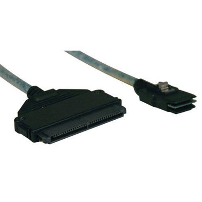 Picture of Tripp Lite Internal SAS Cable, mini-SAS (SFF-8087) to 4-in-1 32pin (SFF-8484), 18-in. (0.5M)(S510-18N)