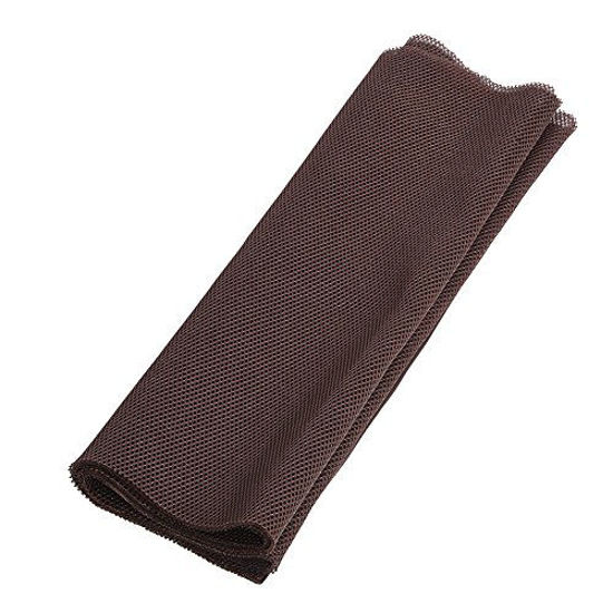 Picture of fosa 1.4m x 0.5m Fabric Dustproof Protection Cloth Cover Stereo Audio Speaker Mesh Grill Cloth Protective Cover for Speaker Repair(Dark Brown)