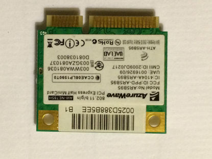 Picture of Azurewave AW-NE785H AR9285 AR5B95 Half Mini PCI-Express PCIe Wireless WLAN Wifi Card 802.11 BGN