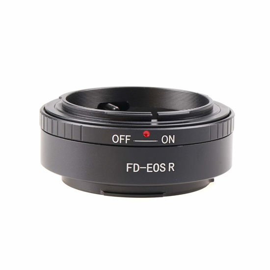 Picture of Hersmay FD-EOSR Lens Mount Adapter for Canon FD Mount Lens to Fit for Canon EOS R R5 R6 R5C RP Mount Full Frame Mirrorless Camera