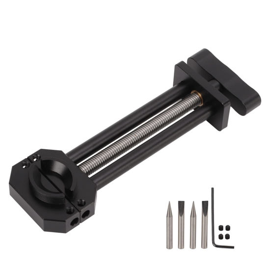 Picture of ASHATA Camera Lens Vise Repair Tool for Lens and Filter, Ring Adjustment Range 22mm‑105mm,Aluminum Alloy Camera Lens Repair Tool Vise Auxiliary Tool