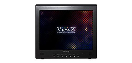 Picture of Viewz 9.7&#34; LED LCD Monitor,4:3,35 ms,1024 x 768,0.26 Million Colors,300 Nit,600:1,XGA,Speakers,VGA,8.20 W, Black VZ-097RTC