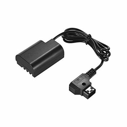 Picture of Andoer V-Mount D-Tap to DMW-DCC12 DC Coupler Cable Dummy Battery Adapter for Panasonic DMC-GH5/GH4/GH3 Coil Version