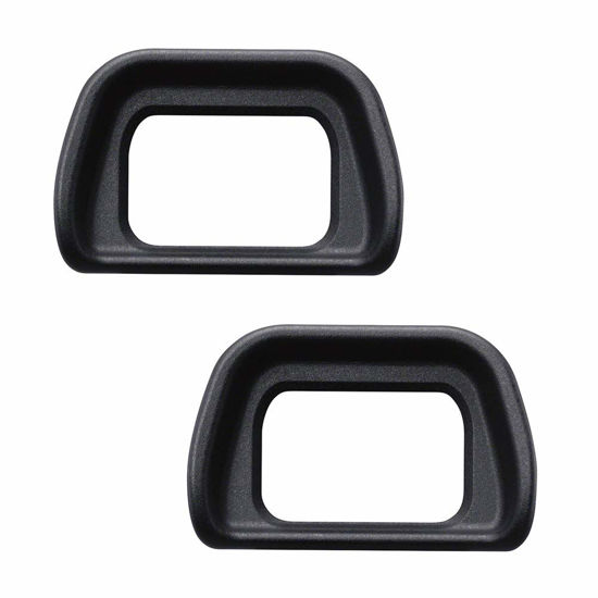 Picture of FANZR EP10 Eyecup Eyepiece Viewfinder Compatible for Sony Alpha A6000 A6100 A6300 NEX-6 NEX-7 Camera (2 Pack), FAN-US-2X EP-10