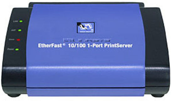 Picture of Cisco-Linksys PPSX1 EtherFast 10/100 1-Port PrintServer