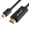 Picture of 1.8M Mini DP to HDMI Cable, aLLreLi Mini Displayport to HDMI Adapter for Laptop, Personal Computer LCD TV ( Full HD 1080P ) - Black