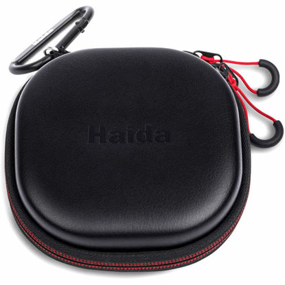 Picture of Haida Hard Tortoise Travel Case with Carabiner for Five 82mm Filters