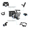 Picture of Andoer Camera Cage Kit C500 Aluminum Alloy Camera Camcorder Video Cage Rig Kit Film Making System with 15mm Rod Matte Box Follow Focus Handle Grip for Panasonic GH4 for Sony A7S/A7/A7R/A7RII/A7SII