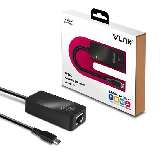 Picture of VLink USB-C Gigabit Ethernet Adapter (CB-CU300GNA)