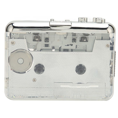 Picture of Updated Cassette Tape to MP3 Converter, Portable USB Cassette Tape Player Capture, Walkman Cassette Tape Player MP3 Audio Music with 3.5mm Headphone Jack, Walkman Tape Cassette to MP3 Format