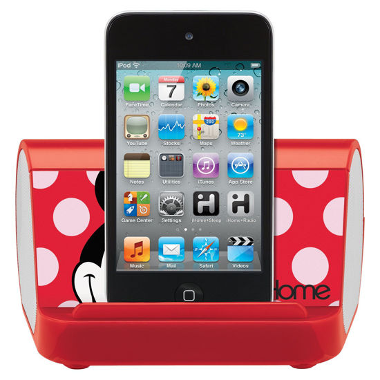 Picture of Minnie Mouse Portable Stereo Speaker for all MP3 Players, DM-M9