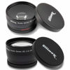 Picture of Ultimaxx 58MM Complete Lens Filter Accessory Kit with 58MM 2.2X Telephoto and .43x Wide Angle/Macro Lenses for: Canon EOS Rebel 9000D 800D 760D 750D 700D 1300D 1200D and More