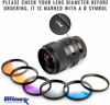 Picture of Ultimaxx 58MM Complete Lens Filter Accessory Kit with 58MM 2.2X Telephoto and .43x Wide Angle/Macro Lenses for: Canon EOS Rebel 9000D 800D 760D 750D 700D 1300D 1200D and More