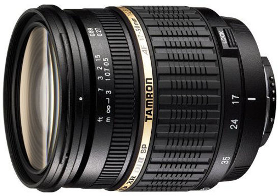 Picture of Tamron SP AF17-50mm F/2.8 Di II LD Aspherical (IF) Lens with hood for Nikon-D DSLR Cameras