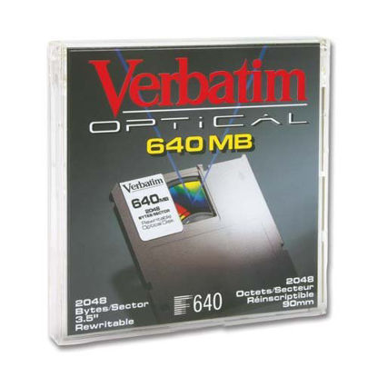 Picture of VER91250 - Verbatim Magneto Optical Disk