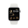 Picture of Apple Watch SE (2nd Gen) (GPS + Cellular 44MM) Silver Aluminum Case with White Sport Band (Renewed)