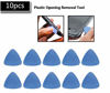 Picture of Deal Maniac 10 Pieces Universal Triangle Plastic Pry Opening Tool Compatible with iPhone, Galaxy, Pixel Mobile Phone Laptop Tablet LCD Screen Case Disassembly Blue Guitar Picks