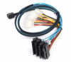 Picture of Heretom SFF-8643 Internal Mini SAS HD to 4X 29pin SFF-8482 connectors Power Port 12GB/S Cable 1M