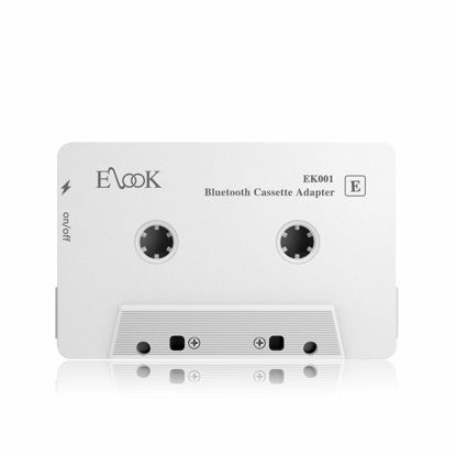 Picture of Car Audio Receiver, Bluetooth Cassette Receiver Tape Aux Adapter Player with Bluetooth 5.0, White