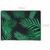 Picture of kwmobile Computer Monitor Cover Compatible with 27-28" Monitor - Palm Leaves Green/Dark Green/Black