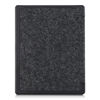 Picture of kwmobile Case Compatible with Kobo Aura Edition 1 - Book Style Felt Fabric Protective e-Reader Cover - Dark Grey