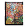 Picture of kwmobile Case Compatible with Kobo Glo HD/Touch 2.0 - Case PU e-Reader Cover - Autumn Tree Multicolor/Orange/Red