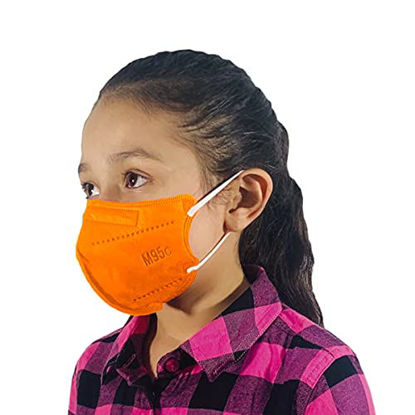 Picture of M95c Disposable 5-Layer Efficiency Protective Kids Face Mask Breathable Material and Comfortable Earloop Made in USA 20 Units