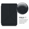 Picture of kwmobile Origami Case Compatible with Kobo Nia - Case Ultra Slim Fit PU Leather Cover with Stand - Black