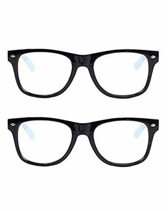 Picture of EmazingLights Black Diffraction Light Prism Rave Glasses (2 Pack)