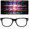 Picture of EmazingLights Black Diffraction Light Prism Rave Glasses (2 Pack)