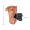 Picture of CAMVATE Wooden Handgrip for DSLR Camera Cage (Bubinga,Left Hand)