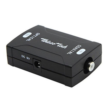 Picture of Whizzotech Coaxial to Toslink Optical Digital Audio Converter 24bit/192K HD Sampling