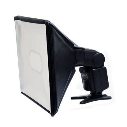 Picture of Opteka SB-10 Large Universal Studio Soft Box Flash Diffuser for External Flash Units (9" X 8.5" Screen)