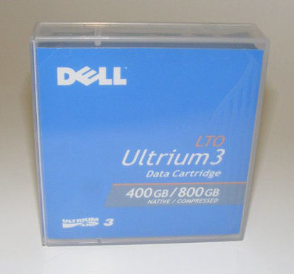 Picture of Dell 0HC591 Ultrium LTO-3 Data Cartridge Backup Tape 400GB/800GB