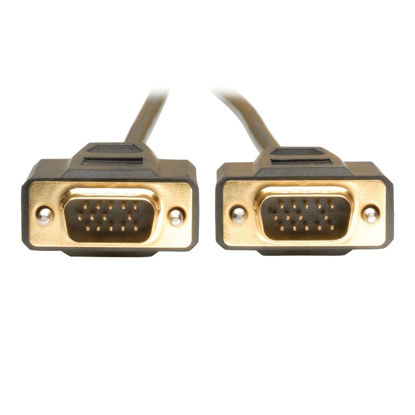 Picture of TRIPP LITE P512-015 15-Feet VGA Monitor Gold Cable Molded Shielded HD15 M/M
