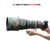 Picture of COMEOXO Lens Cover Camouflage Stretch Fabric Camera Rain Cover  for SONY FE 400mm F/2.8 GM OSS Lens Protection Sleeve （Color: # Green Leaf Camouflage ）