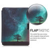 Picture of kwmobile Case Compatible with Kobo Aura Edition 2 - Case PU e-Reader Cover - Cosmic Nature Blue/Grey/Black