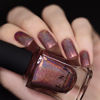 Picture of ILNP Dinner Party - Alluring Marsala Ultra Holographic Nail Polish