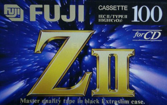 Picture of FUJI ZII 100 minute Audio Cassette Tape