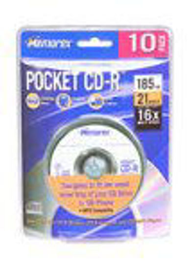 Picture of Memorex 185MB/210-Minute 3" Pocket CD-R Media (10-Pack) (Discontinued by Manufacturer)