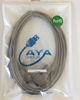 Picture of AYA 10Ft (10 Feet) DB9 Female to Female (DB9F/DB9F) Serial Null Modem Cable