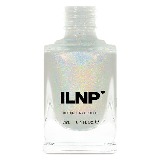 Picture of ILNP My Private Rainbow (Linear & Scattered) - Holographic Spectraflair Nail Polish Top Coat