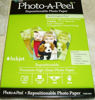 Picture of Photo - A - Peel High Gloss Repositionable Photo Paper 4" x 6" x 12 Sheets