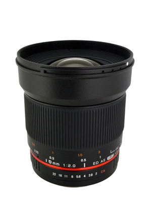 Picture of Rokinon 16M-M43 16mm f/2.0 Aspherical Wide Angle Lens for Olympus/Panasonic Micro 4/3 Cameras