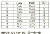 Picture of PoE Texas POE-IO-21 | Passive PoE Injector/Splitter Kit with 2.1mm x 5.5mm DC Connector and 10/100 Ethernet - Extend PoE Over Ethernet to DC Devices