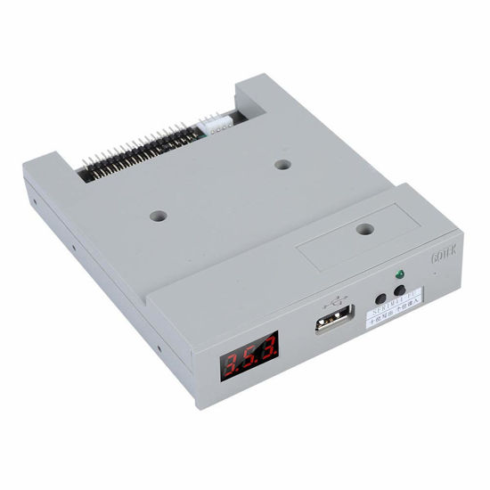 Picture of SFR1M44-FU 3.5 Inches 1.44MB USB Floppy Drive Emulator Floppy Disk Reader Simulation Floppy Disk Emulator, for Various Electronic Musical Instruments, Textiles, Electronic Machinery, Civil Industries