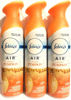 Picture of Febreze Air - Air Freshener Spray - Limited Edition - Winter Collection 2017 - Fresh-Fall Pumpkin - Net Wt. 8.8 OZ (250 g) Per Bottle - Pack of 3 Bottles