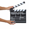 Picture of Director Video Scene Clapperboard Wooden Director Scene Clapperboard TV Movie Clapper Board Film Cut Prop